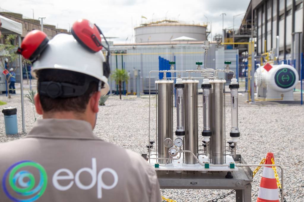 Complexo do Pecém, no Ceará: EDP produziu a primeira molécula de hidrogênio verde do país