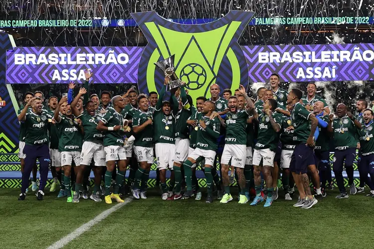 Brasileirão 2023: estado de São Paulo é o responsável pelo maior número de títulos (Palmeiras/Divulgação)