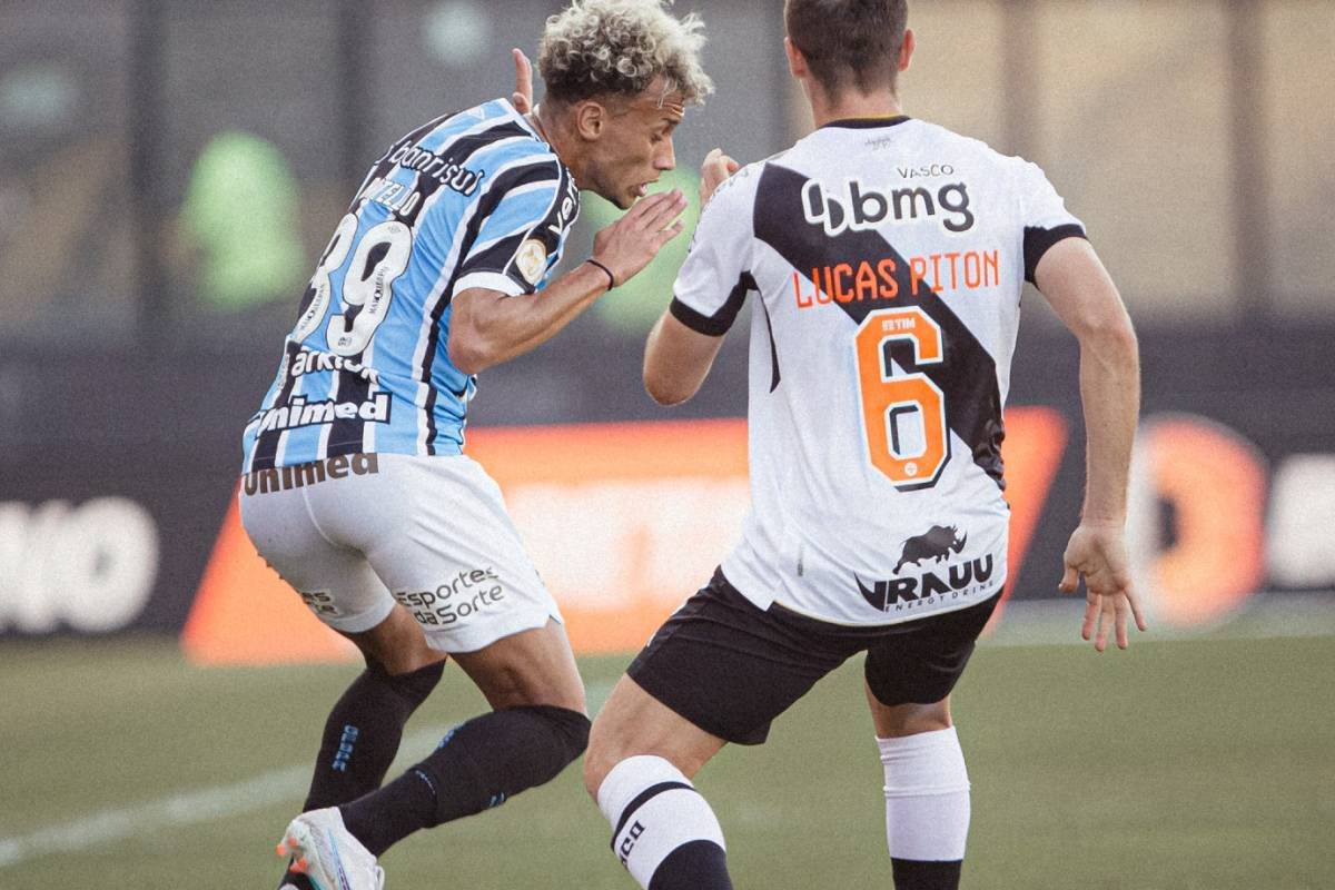 Grêmio x Vasco: onde assistir ao vivo ao jogo do Brasileirão