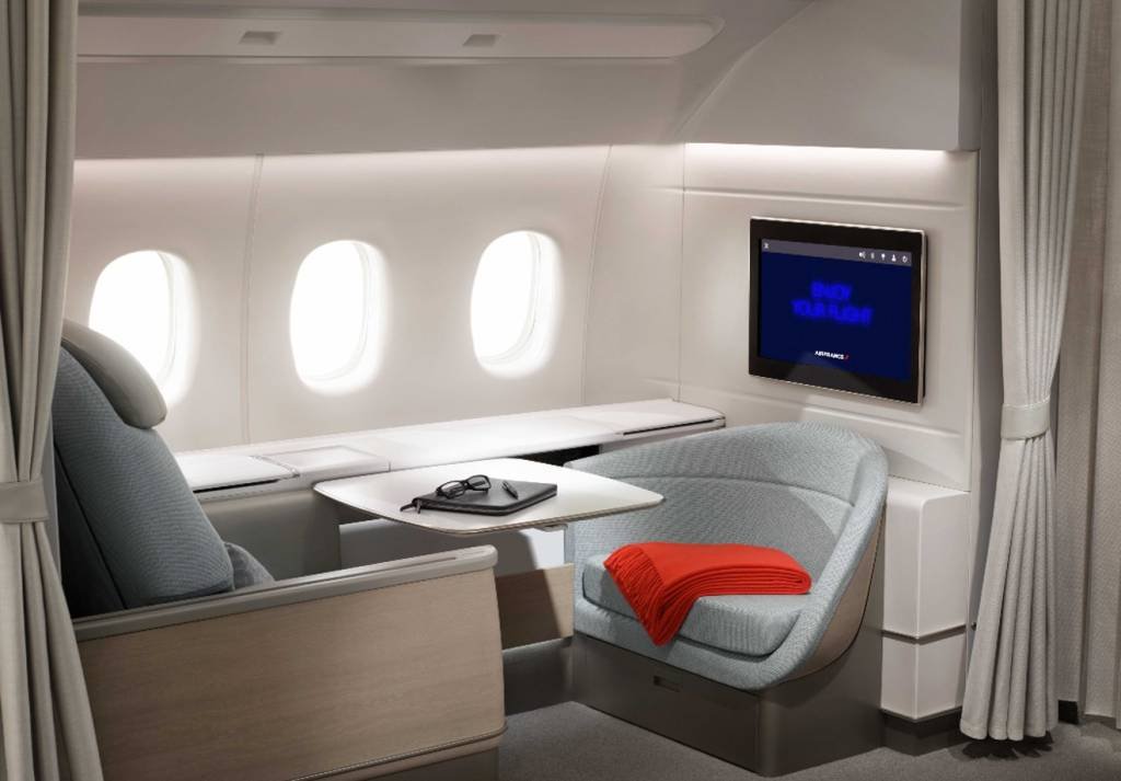 A Air France terá a maior cabine de primeira classe do mercado; saiba como será