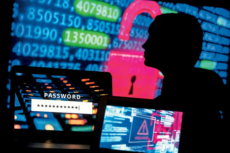Caso da SolarWinds: em 2021, hackers inseriram um código malicioso  em um software do provedor de TI (Chris Ratcliffe/Bloomberg/Getty Images)