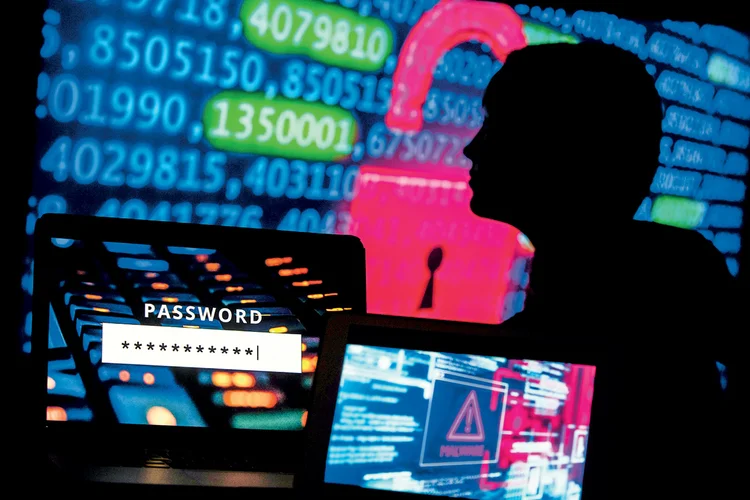 Caso da SolarWinds: em 2021, hackers inseriram um código malicioso em um software do provedor de TI (Chris Ratcliffe/Bloomberg/Getty Images)