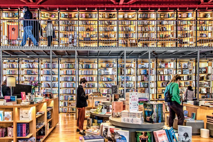 Livraria: livros brasileiros em destaque mundial. (Leandro Fonseca/Exame)