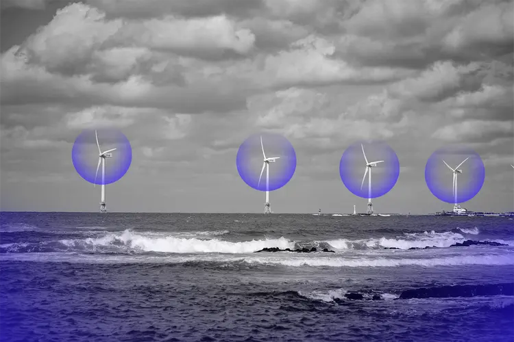 CNI defende investimentos em fontes de energia limpas e renováveis, como a eólica offshore, em alto mar (Esfera Brasil/Divulgação)