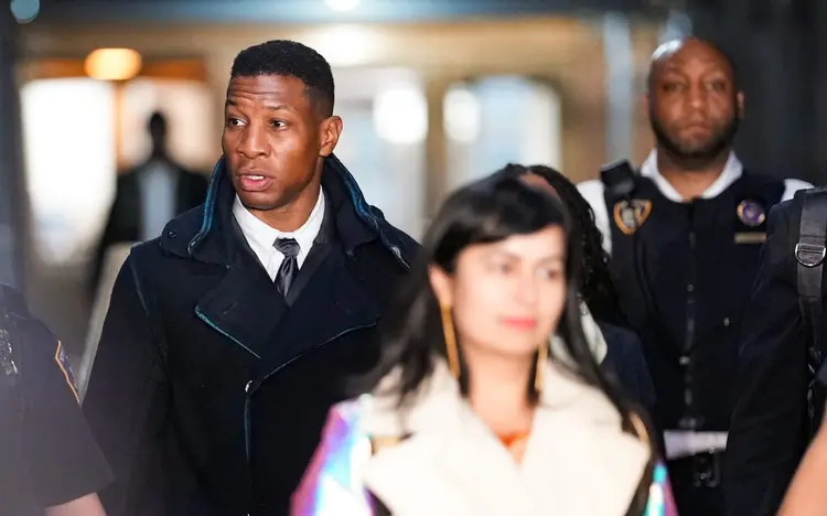 Jonathan Majors foi introduzido no MCU no filme "Homem-Formiga e a Vespa: Quantumania" (John Nacion/Getty Images)