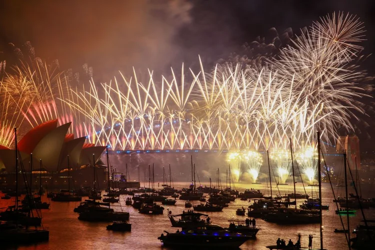 Ano Novo em Sydney (Roni Bintang/Getty Images)/Getty Images)