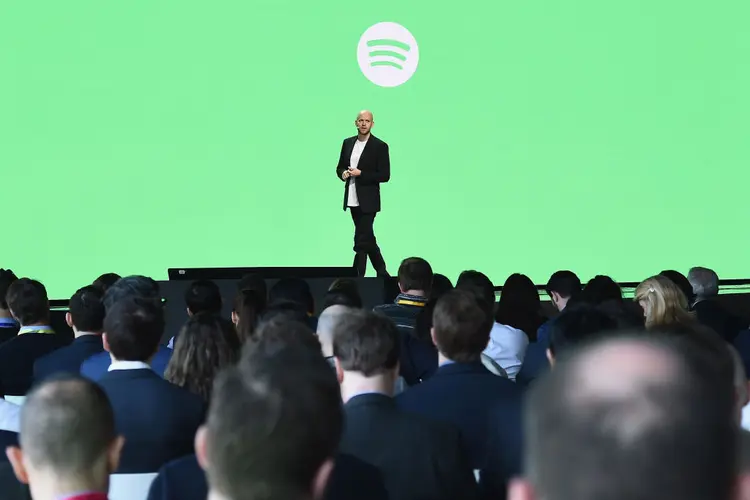 Daniel Ek, CEO e fundador do Spotify: empresa anunciou lay-off de 17% da força de trabalho (Ilya S. Savenok/Getty Images/Getty Images)