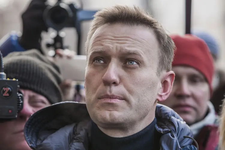 Oposição: Alexei Navalny morreu na última sexta-feira, 16, em uma prisão no Ártico (Arce/NurPhoto/Getty Images)