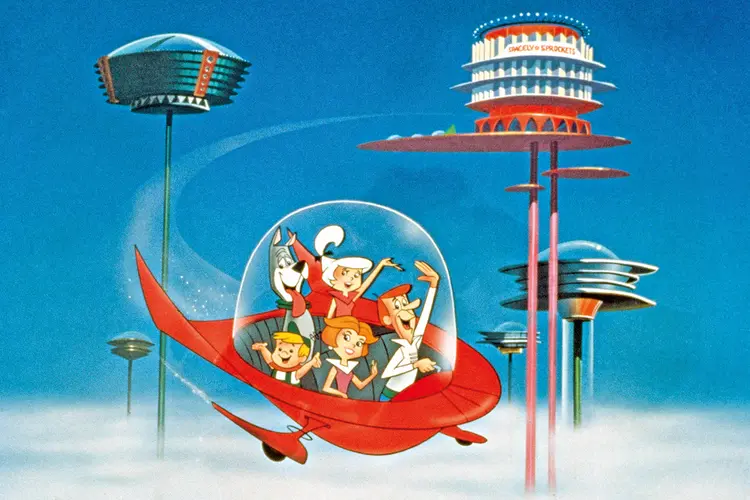 Seriado The Jetsons: carros voadores devem sair do plano da fascinação dos humanos (Warner Bros/Getty Images)
