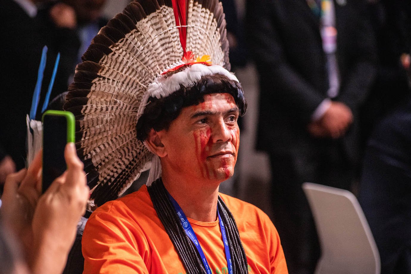 Indigenas na COP28 em Dubai 

Foto: Leandro Fonseca
Data: 02/12/2023