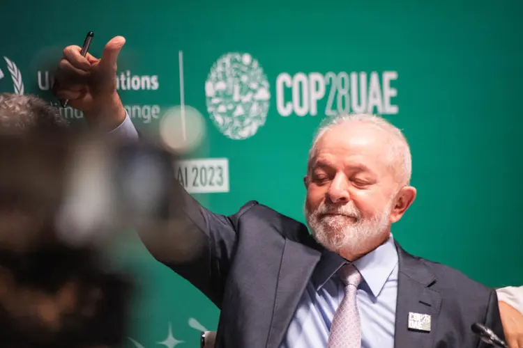 Lula: presidente participa de conferência do partido dos trabalhadores (Leandro Fonseca/Exame)