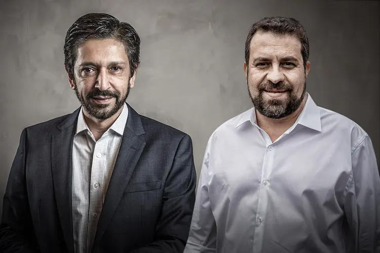 Eleições 2024: Ricardo Nunes e Guilherme Boulos concorrem à prefeitura de SP (Leandro Paiva/Flickr/Leandro Fonseca/Exame)