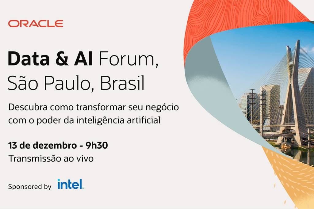 Oracle realiza evento gratuito sobre o poder da IA para transformar os negócios