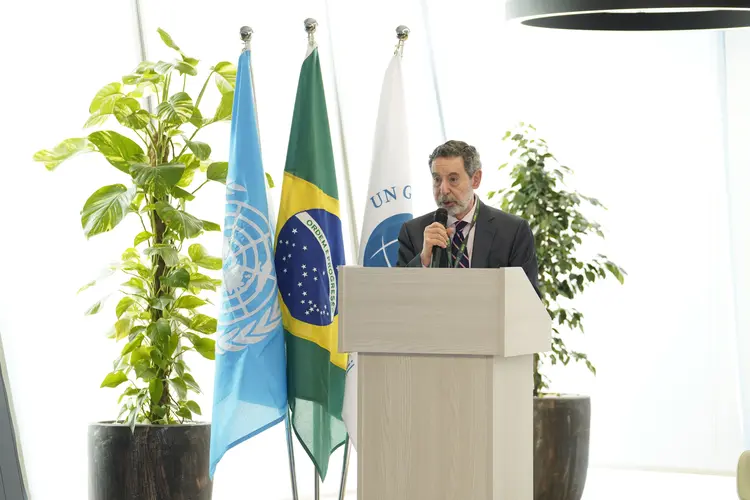 Osmar Chohfi, embaixador e presidente da Câmara de Comércio Árabe-Brasileira (Pacto Global da ONU no Brasil/Reprodução)
