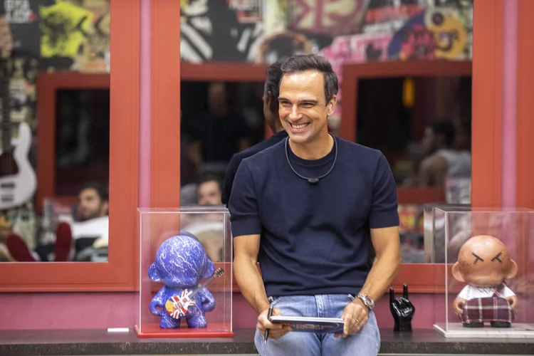 BBB 24: Tadeu Schmidt permanece no comando do reality (Divulgação/TV Globo)