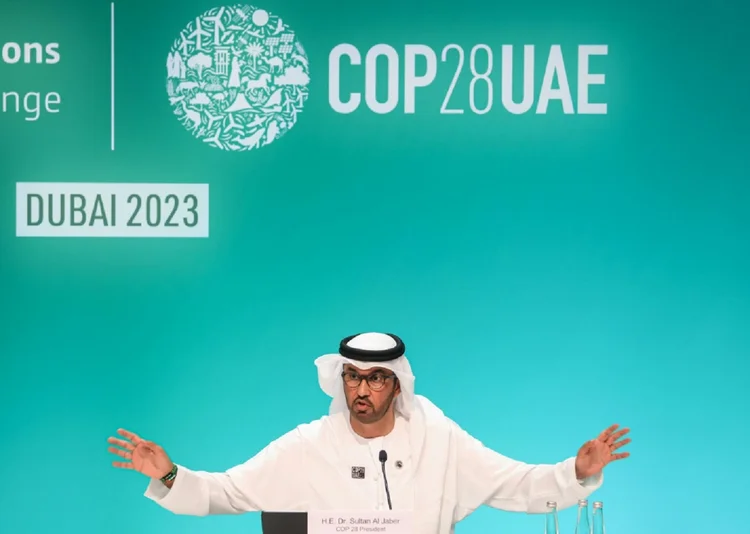 O presidente da COP28, Sultan Ahmed Al Jaber (AFP/AFP)