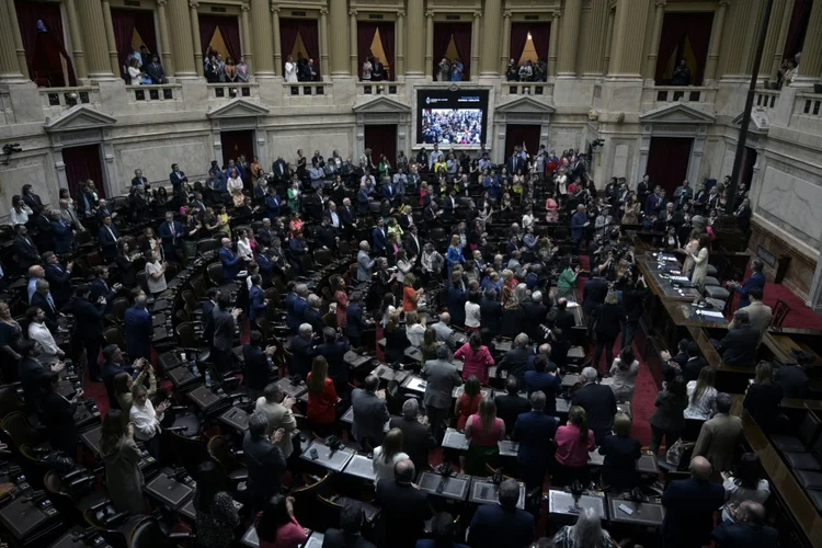 Congresso da Argentina: reformas de Milei serão debatidas nas próximas semanas (AFP)
