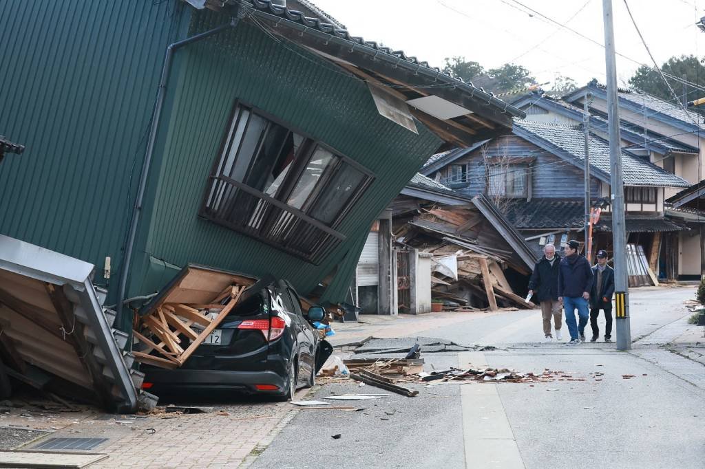 Japão: gastos com reconstrução após terremoto no Ano Novo são de R$ 8,4 bilhões