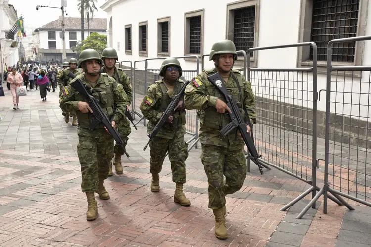 A onda de violência iniciada há oito dias começou com a fuga de dois dos mais importantes líderes criminosos do país (Rodrigo Buendia/AFP)