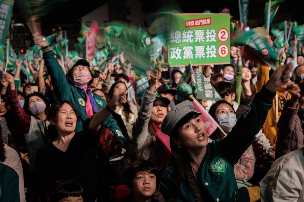 Termina votação para eleger novo presidente de Taiwan; resultado deve ser sair neste sábado