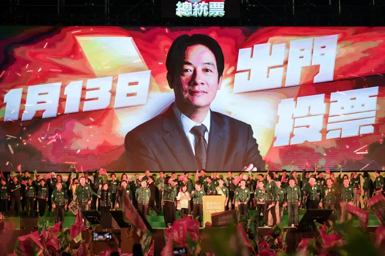 Taiwan: Milhões de taiwaneses foram convocados para as eleições presidenciais e legislativas (Sam Yeh/AFP)