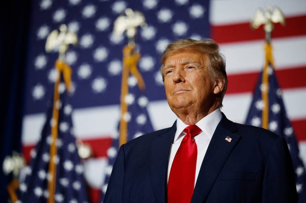 Donald Trump é o favorito para concorrer à Presidência dos EUA novamente pelo partido Republicano (Chip Somodevilla/AFP)