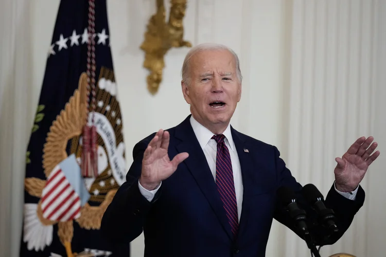 Biden, que estava em campanha na Flórida, já culpou as milícias apoiadas pelo Irã pelo primeiro ataque fatal às tropas dos EUA na região desde o início da guerra entre Israel e Hamas (Drew Angerer/Getty Images)