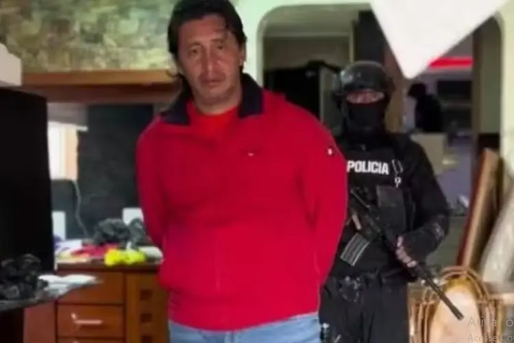  (Polícia do Equador/Divulgação)
