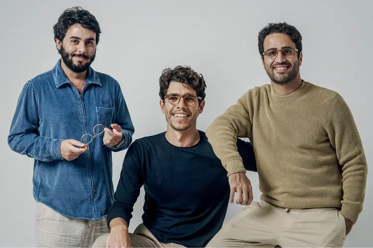 Luiz Rocha, Hugo Galindo e Rodrigo Latini, da Zerezes: “Há muito mercado para ganharmos ainda” (Exame/Divulgação)