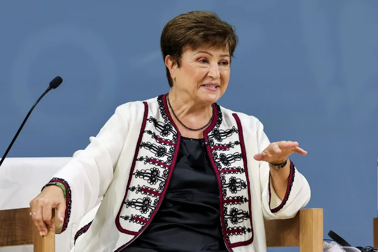 Kristalina Georgieva é a atual diretora-geral do FMI (Handout /Getty Images)