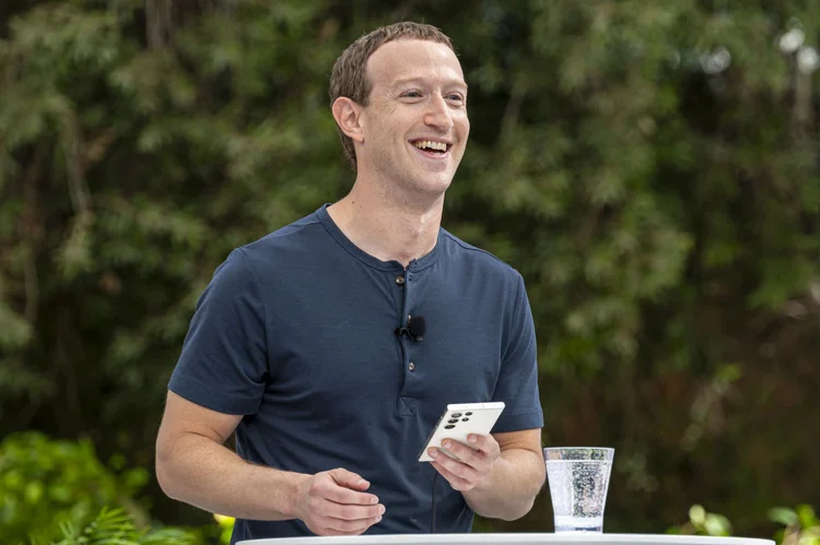 Mark Zuckerberg, CEO da Meta: empresa pagará US$ 30.000 por cada chip de IA da Nvidia  (Paul Morris/Getty Images)