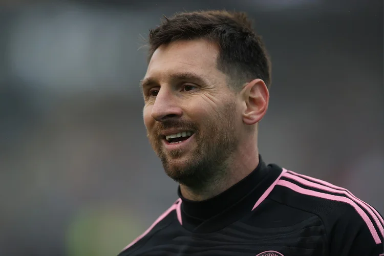 Lionel Messi, jogador do Inter Miami  (Omar Vega/Getty Images)