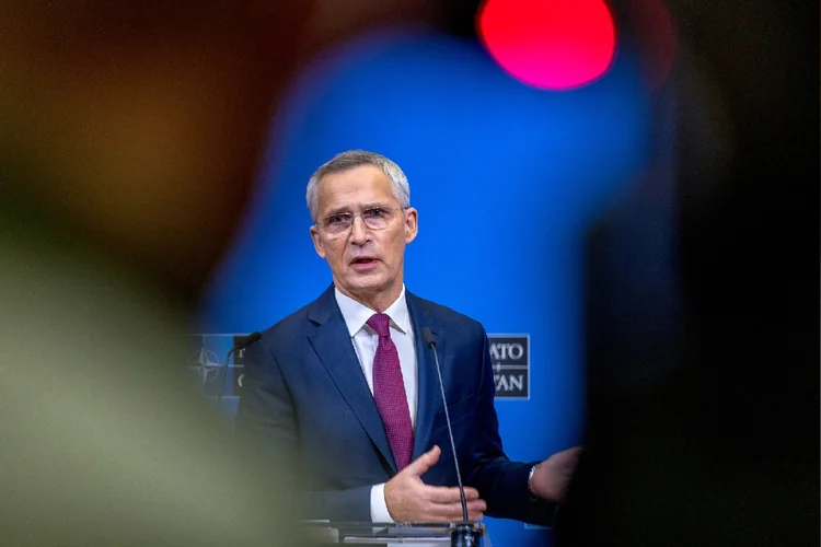 Jens Stoltenberg, secretário-geral da Otan (Omar Havana/Getty Images)