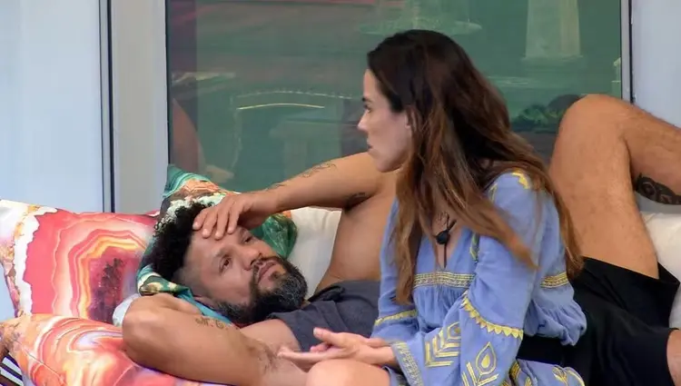 Juninho e Wanessa Camargo no BBB 24 (Globo / Gshow/Reprodução)