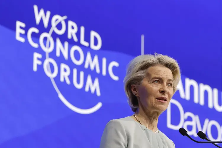 Ursula Von Der Leyen, presidente da Comissão Europeia (	Bloomberg /Getty Images)