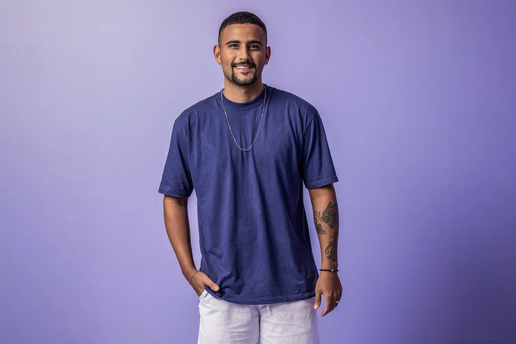 BBB 24: Pizane tem as menores porcentagens do voto para ficar, muito porque ele disputa a berlinda com dois favoritos do público (Globo/Fabio Rocha/Divulgação)