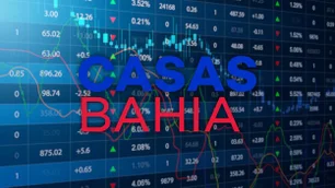 Imagem referente à matéria: Ação das Casas Bahia (BHIA3) caem mais de 9% nesta quinta em "correção de rota"