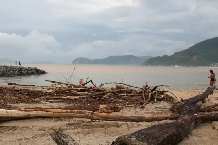 Chuva em SP: Litoral Norte do Estado está sob alerta (Rovena Rosa/Agência Brasil)