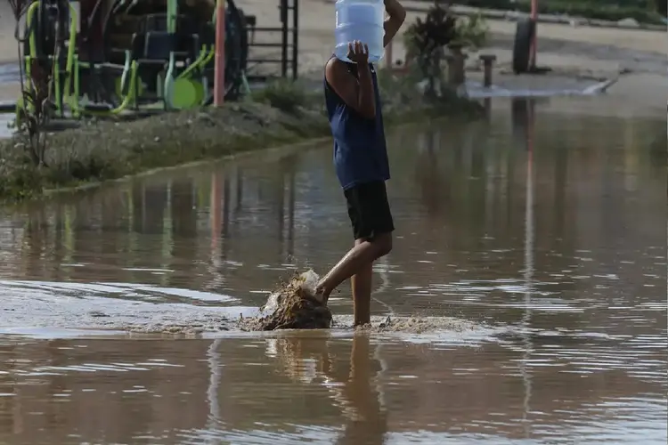 Temporais no Rio: número atualizado de pessoas desalojadas passa de 25 mil (Fernando Frazão/Agência Brasil)