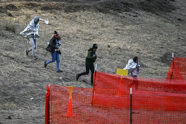 Imigração nos EUA: estado do Texas é uma das principais portas de entrada de imigrantes ilegais (AFP Photo)