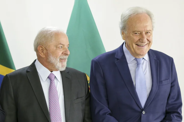 Brasília (DF), 11/01/2024 - O presidente Luiz Inácio Lula da Silva anuncia Ricardo Lewandowski como ministro da Justiça e Segurança Pública. Foto: Marcelo Camargo/Agência Brasil (Marcelo Camargo/Agência Brasil)