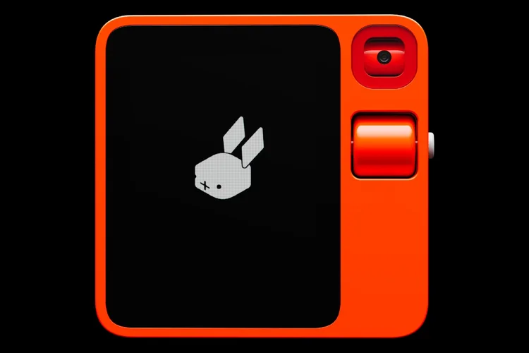 R1, do Rabbit: gadget tem IA, comando de voz e quer ser extensão do smartphone (Rabbit.tech /Reprodução)