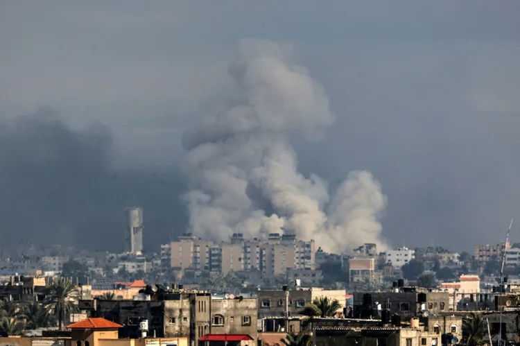 Kanaani acusa a "agressão do regime sionista" com o apoio dos EUA de buscar "o genocídio dos palestinos na Faixa de Gaza e na Cisjordânia" (AFP/AFP)