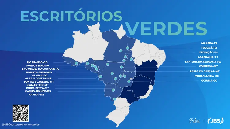 Escritórios Verdes: atualmente, a JBS monitora diariamente mais de 70 mil potenciais fazendas fornecedoras de gado (JBS/Divulgação)