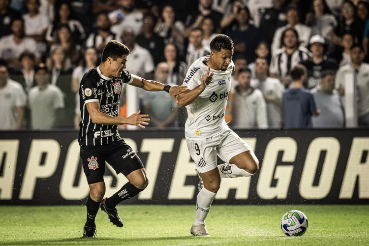 Santos x Corinthians: as equipes entram em campo com objetivos diferentes (Raul Baretta/ Santos FC/Flickr)