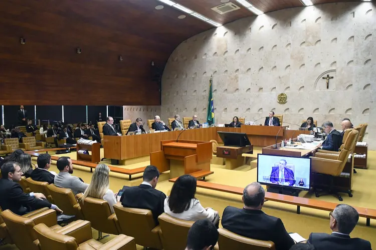 Plenário do Supremo Tribunal Federal, em Brasília (DF) (Carlos Moura/SCO/STF/Flickr)