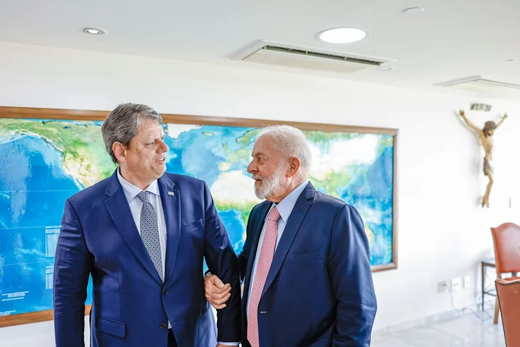 Túnel Santos-Guarujá: após impasse, Lula e Tarcísio vão anunciar a obra (Ricardo Stuckert / PR/Flickr)