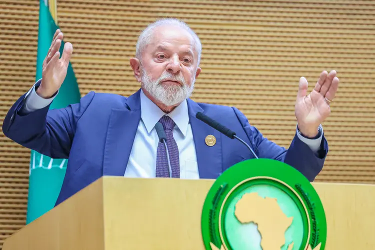 Lula: segurança pública e relações internacionais puxaram a queda na avaliação do presidente (Ricardo Stuckert/Flickr)