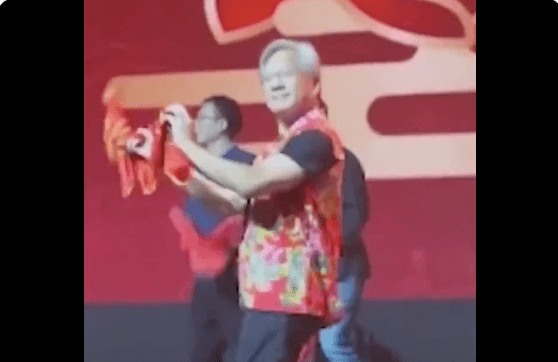 CEO da Nvidia faz sucesso ao dançar na China; assista
