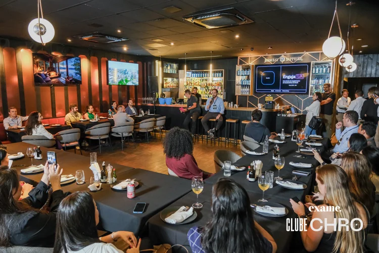 Sexto encontro do Clube CHRO, no Eat & Meat, em SP: retenção dos funcionários em destaque (Eduardo Frazão/Exame)